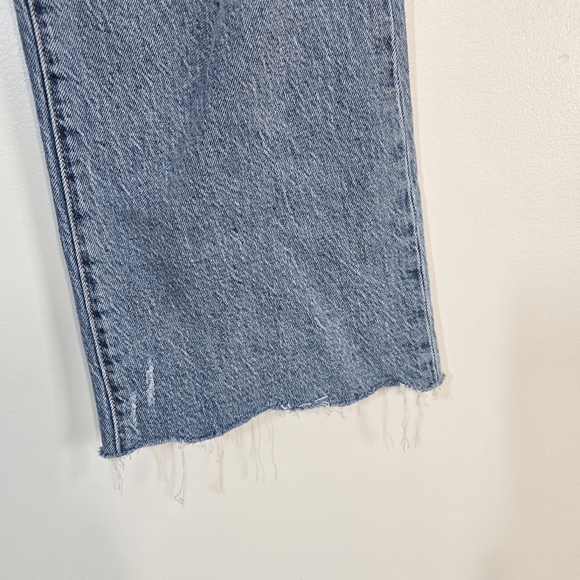 Pistola Ally Raw Hem High Waist Crop Bootcut Jeans 32 Wayfarer Vintage - Picture 7 of 10